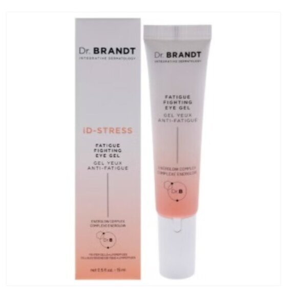 New boxed Dr. Brandt iD-Stress Fatigue Fighting Eye Gel 15 ml FULL SIZE - Picture 1 of 3